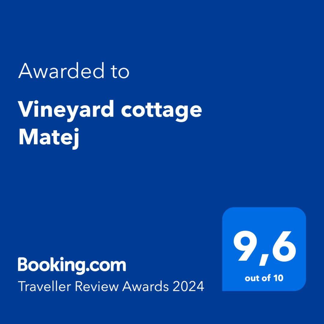Vineyard Cottage Matej Trebnje 外观 照片